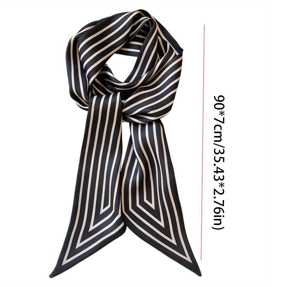 Syal Ikat Kepala Pita Dasi Sya - Silk Tie Striped ulasan dan harga