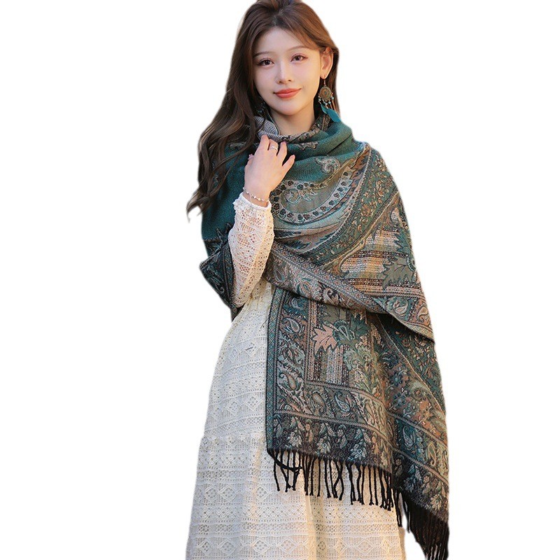 Selendang Pashmina Kasmir Moti - Pashmina Wrap Large ulasan dan harga