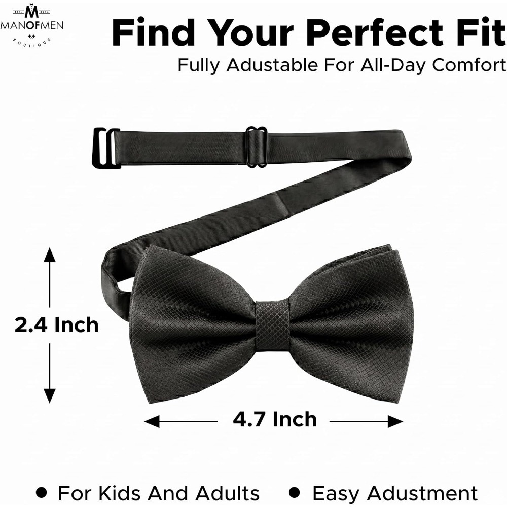 Dasi Kupu-kupu Poliester Solid - Bow Tie Pre Tied ulasan dan harga