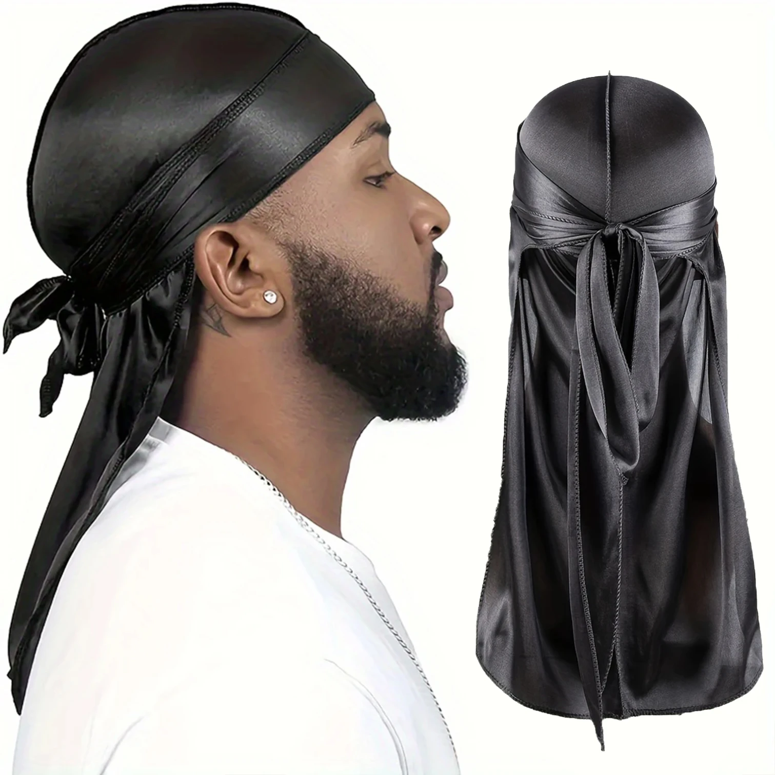 Bandana sutra pria, penutup ke - Bandana Doo Rag ulasan dan harga