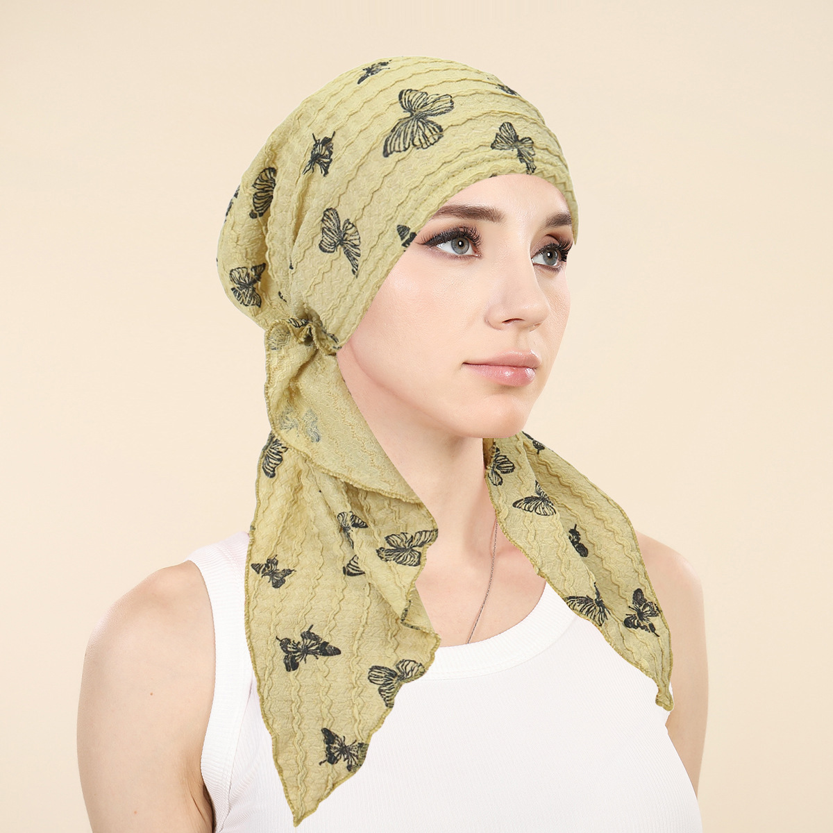 Topi Hijab Muslimah Wanita, Pe - Head Wrap Turban ulasan dan harga