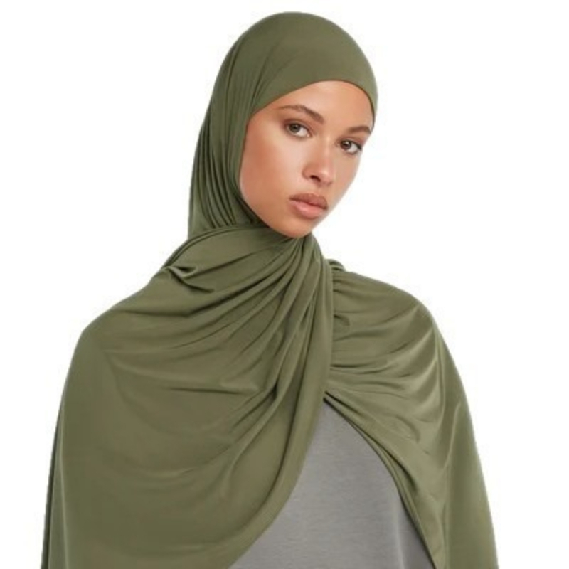 Jilbab Cair Premium D9, Kerudu - Head Wrap Turban ulasan dan harga