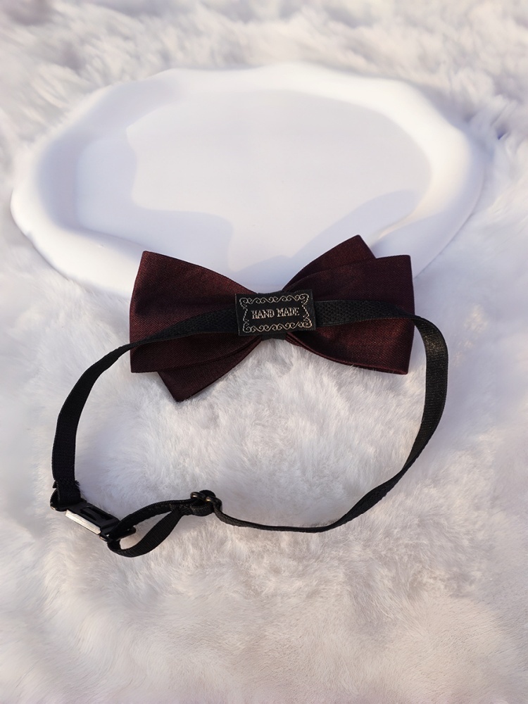 Dasi kupu-kupu kain dua lapis  - Bow Tie Pre Tied ulasan dan harga