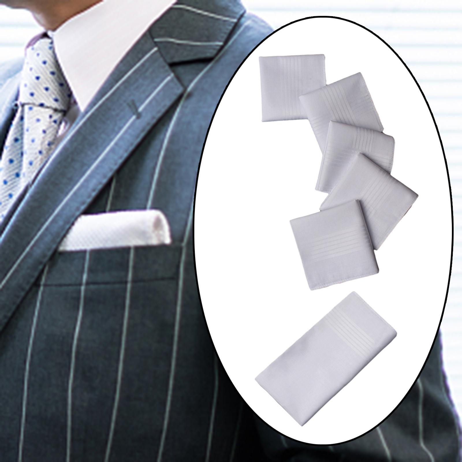6x Set Hadiah Sapu Tangan Pria - Handkerchief Cotton Men ulasan dan harga