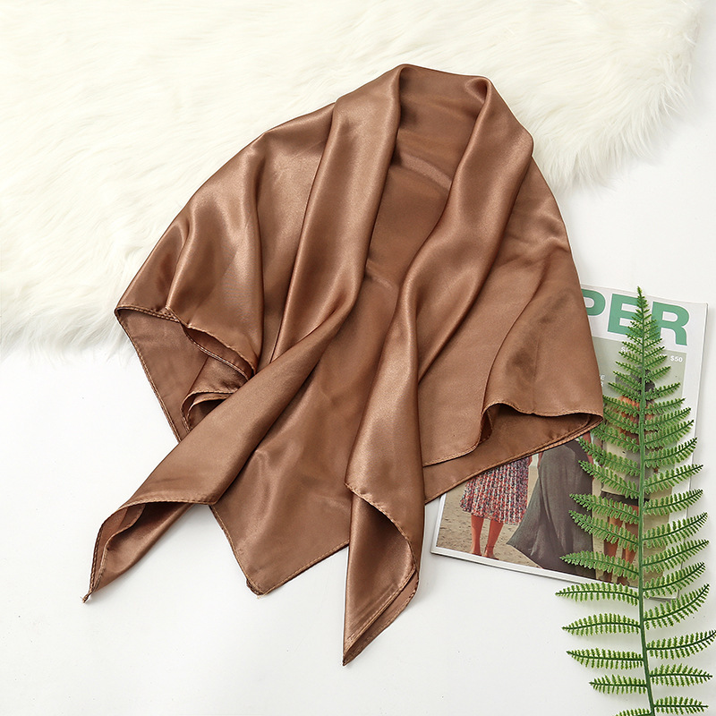 Syal Jilbab Warna Solid 90Cm u - Head Wrap Turban ulasan dan harga